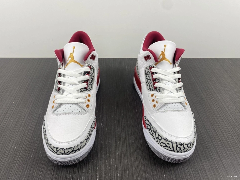 3 Red Cardinal Jordan Retro - CT8532-126 0126